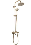 Душевая система Rea Luis со смесителем матовое золото REA-P7051