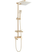 Душевая система Rea Jack со смесителем золото REA-P7008
