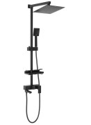 Душевая система Rea Jack со смесителем черный REA-P7009