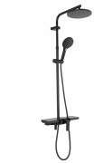 Душова система Rea Santos із змішувачем чорний REA-P8803