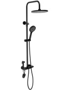 Душевая система Rea Max со смесителем черный REA-P6615