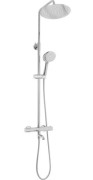 Душова стійка для ванни Rea Lungo з термостатом хром REA-P6607
