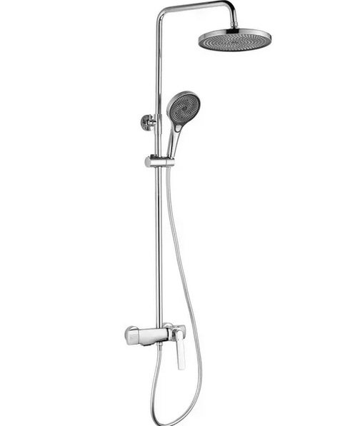 Душова стійка для ванни Rea Rebel із змішувачем хром REA-P2415