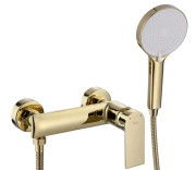 Смеситель для душа Rea Veneta с душевым гарнитуром золото REA-B6420
