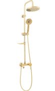 Душевая система Rea Luis со смесителем золото REA-P7006