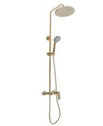 Душевая система Rea Roger со смесителем золото REA-P0692