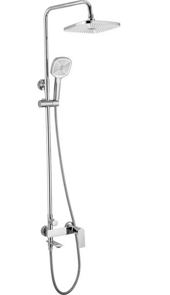 Душова стійка для ванни Rea Storm зі змішувачем хром REA-P4882