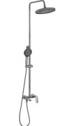 Душевая стойка для ванны Rea Marco со смесителем графит REA-P5600