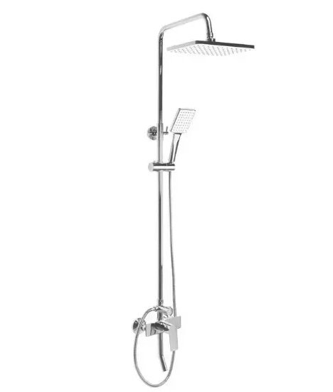 Душевая стойка для ванны Rea Maximus со смесителем хром REA-P2411