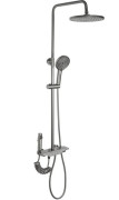 Душевая стойка для ванны Rea Savio с термостатом графит REA-P8412