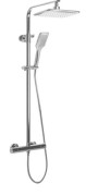 Душова стійка Rea Tom з термостатом хром REA-P7100