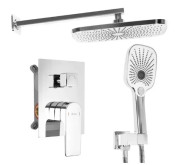 Душова система прихованого монтажу Rea Moby зі змішувачем хром REA-P2404