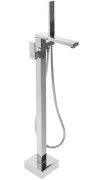 Смеситель для ванной Rea Tery напольный с душевым гарнитуром хром REA-B5305