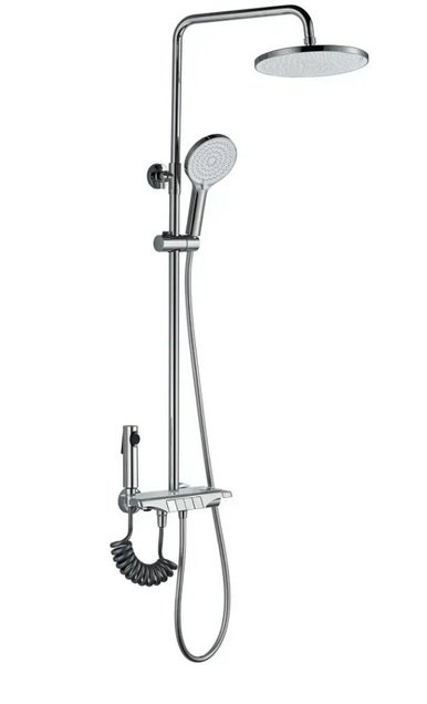 Душевая стойка для ванны Rea Savio с термостатом хром REA-P8544
