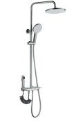 Душевая стойка для ванны Rea Savio с термостатом хром REA-P8544