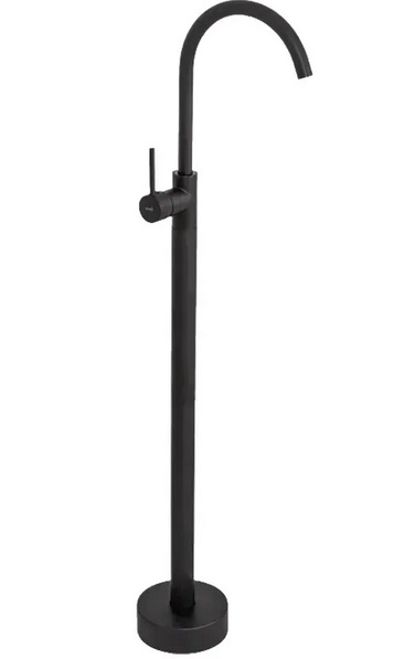Смеситель для раковины Rea Ortis напольный однорычажный черный REA-B4891