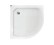 Душовий піддон Besco Alex 90х90 см акрил білий #BAA-90