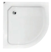 Душовий піддон Besco Alex 80х80 см акрил білий #BAA-80