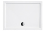 Душевой поддон Besco Alpina Slimline 100х80 см акрил белый #BAA-10814-P