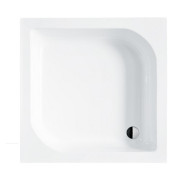 Душовий піддон Besco Ares 90х90 см акрил білий #BAA-80-KW