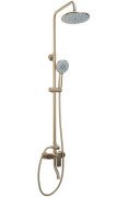 Душевая стойка для ванны Rea Verso со смесителем матовое золото REA-P9146
