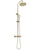Душова стійка Rea Parot із термостатом золото REA-P2323