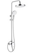 Душевая стойка для ванны Rea Bloom со смесителем хром REA-P9527