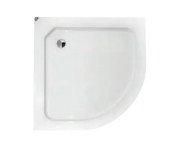 Душовий піддон Besco Alex 90х90 см акрил білий #BAA-90