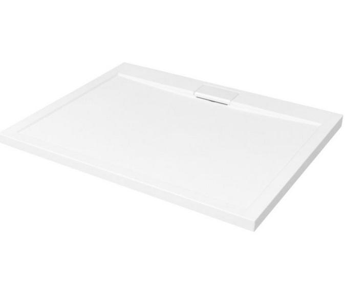Душовий піддон Besco Axim Ultraslim 120х80 см акрил білий #BAX-128-P