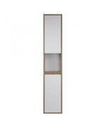 Пенал для ванной Мойдодыр Oslo Wood 33х30х174 см ДСП/МДФ дуб крафт/белый мат 00-0006380