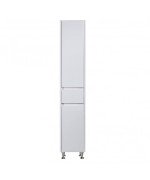 Пенал для ванної Мийдодір Prime П-33к 33х35х191 см ДСП/МДФ білий глянець 00-0007098