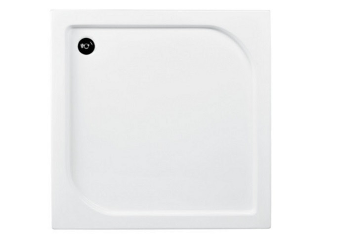 Душевой поддон Besco Oskar 80х80 см акрил белый #BAO-80-PK