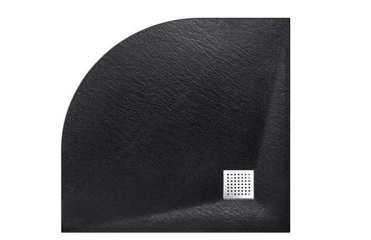 Душевой поддон Besco Vexo 90х90 см SMC черный BVB-90-90-P