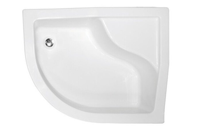 Душевой поддон Besco Maxi 100x80 см R правый акрил белый BAM-100-NP