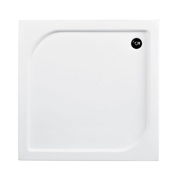 Душовий піддон Besco Oskar 90х90 см акрил білий #BAO-90-PK