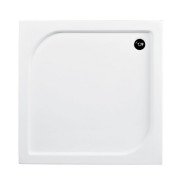 Душовий піддон Besco Oskar 90х90 см акрил білий #BAO-90-PK