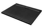 Душовий піддон Besco Axim Ultraslim Stone Effect New 120х80 см акрил чорний #BAX-128-PCN