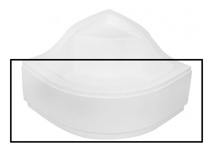 Панель для душевого поддона Besco Oliver II 90х90 см белый OAO-90-II