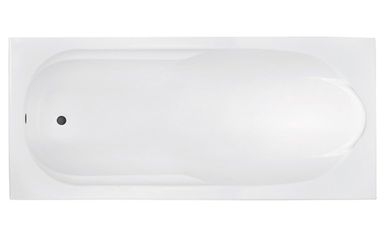 Ванна акриловая Besco Bona 140х70 см глянцевый белый #WAB-140-PK