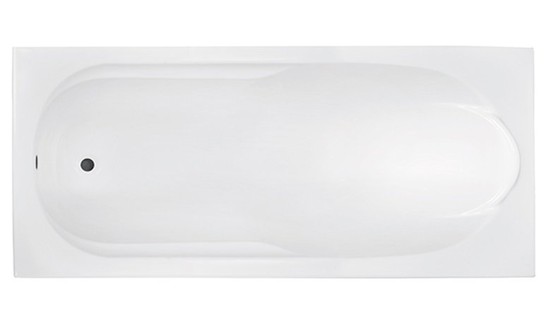 Ванна акриловая Besco Bona 180х80 см глянцевый белый #WAB-180-PK