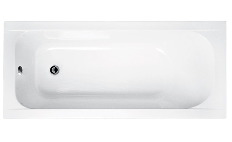 Ванна акрилова Besco Continea 140х70 см білий глянсовий #WAC-140-PK