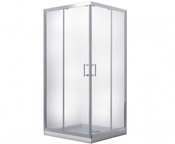 Душевая кабина Besco Modern 90х90 см профиль хром/стекло матовое MK-90-185-M