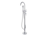 Смеситель для ванной Besco Illusion I напольный с душевым гарнитуром хром BW-II-CH