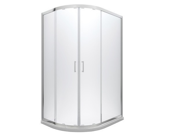 Душова кабіна Besco Modern 120х90 см профіль хром/скло прозоре MA-120-90-C