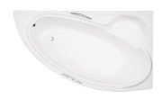 Ванна акриловая Besco Bianka 150х95 см правосторонняя глянцевый белый #WAB-150-NP