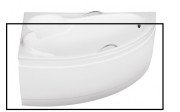 Панель для ванны Besco Bianka 150 см санитарный акрил глянцевый белый OAB-150-NS