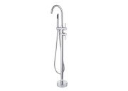 Смеситель для ванной Besco Illusion I напольный с душевым гарнитуром хром BW-II-CH