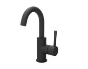 Смеситель для раковины Besco Illusion II однорычажный черный матовый BU-III-CZ