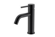 Змішувач для раковини Besco Veo II одноважільний чорний матовий BU-VII-CZ