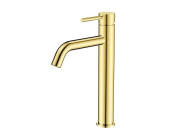 Змішувач для раковини Besco Veo I одноважільний золото BU-VI-ZL